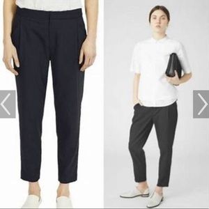 Everlane wool lightweight pants cropped ankle pants 14/16
